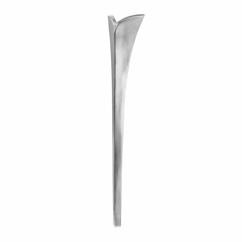 27-1/4" (692 mm) Table Leg Brushed Aluminum